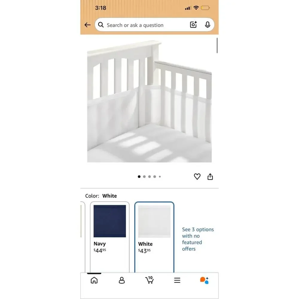 Crib Mesh Liner